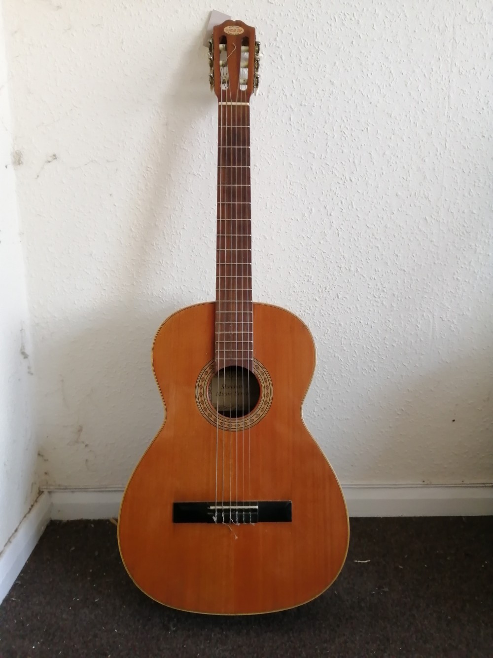 A Spanish guitar